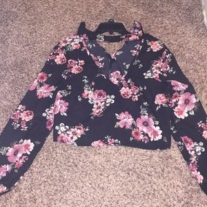 Charolette Russe Flower crop top